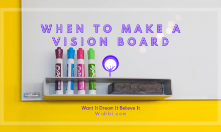 When to Make a Vision Board
