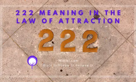 Repeating Numbers 222 Meaning in the Law of Attraction