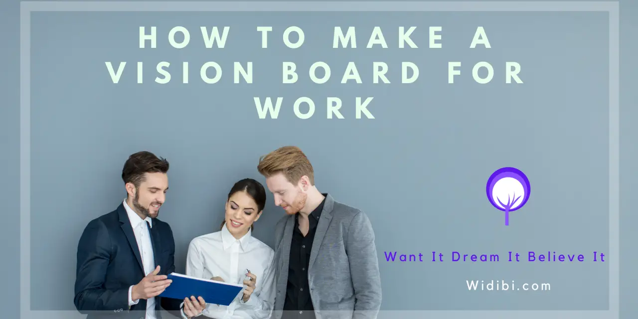 How To Make a Vision Board for Work