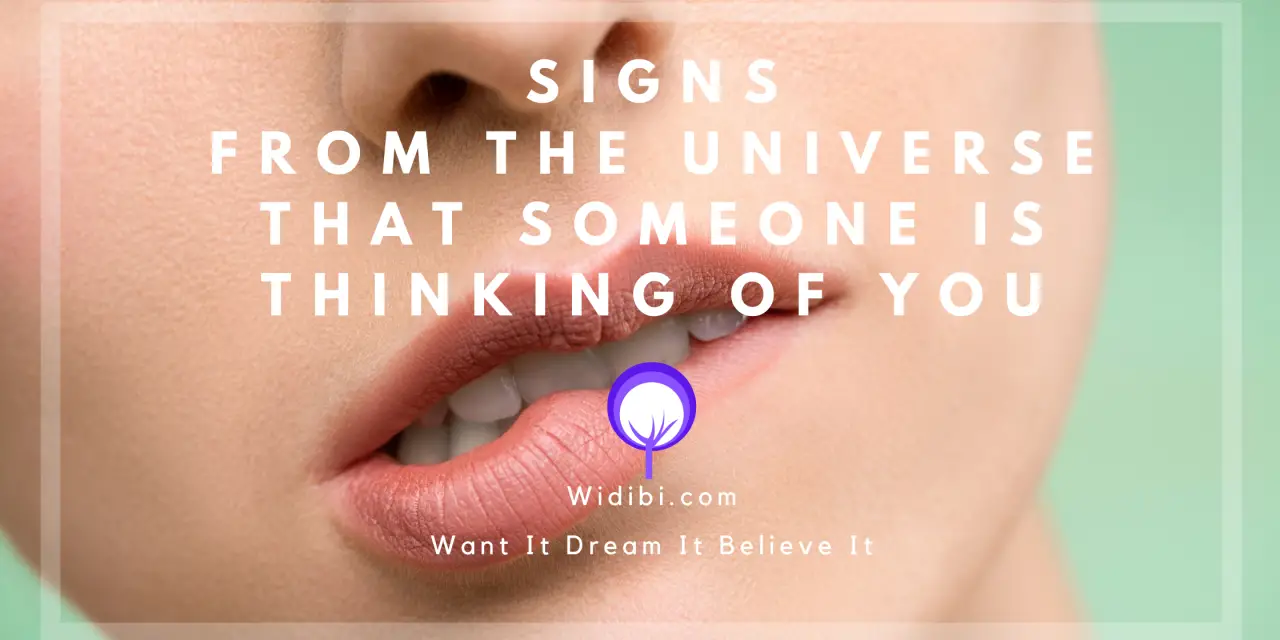Signs from the Universe that Someone is Thinking of You