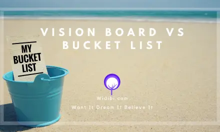 Vision Board vs Bucket List – What’s the Difference?