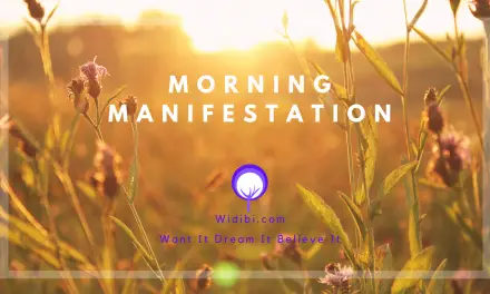 Morning Manifestation – Raise Your Vibration to Start the Day