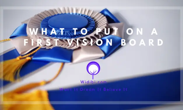 What to Put On a First Vision Board