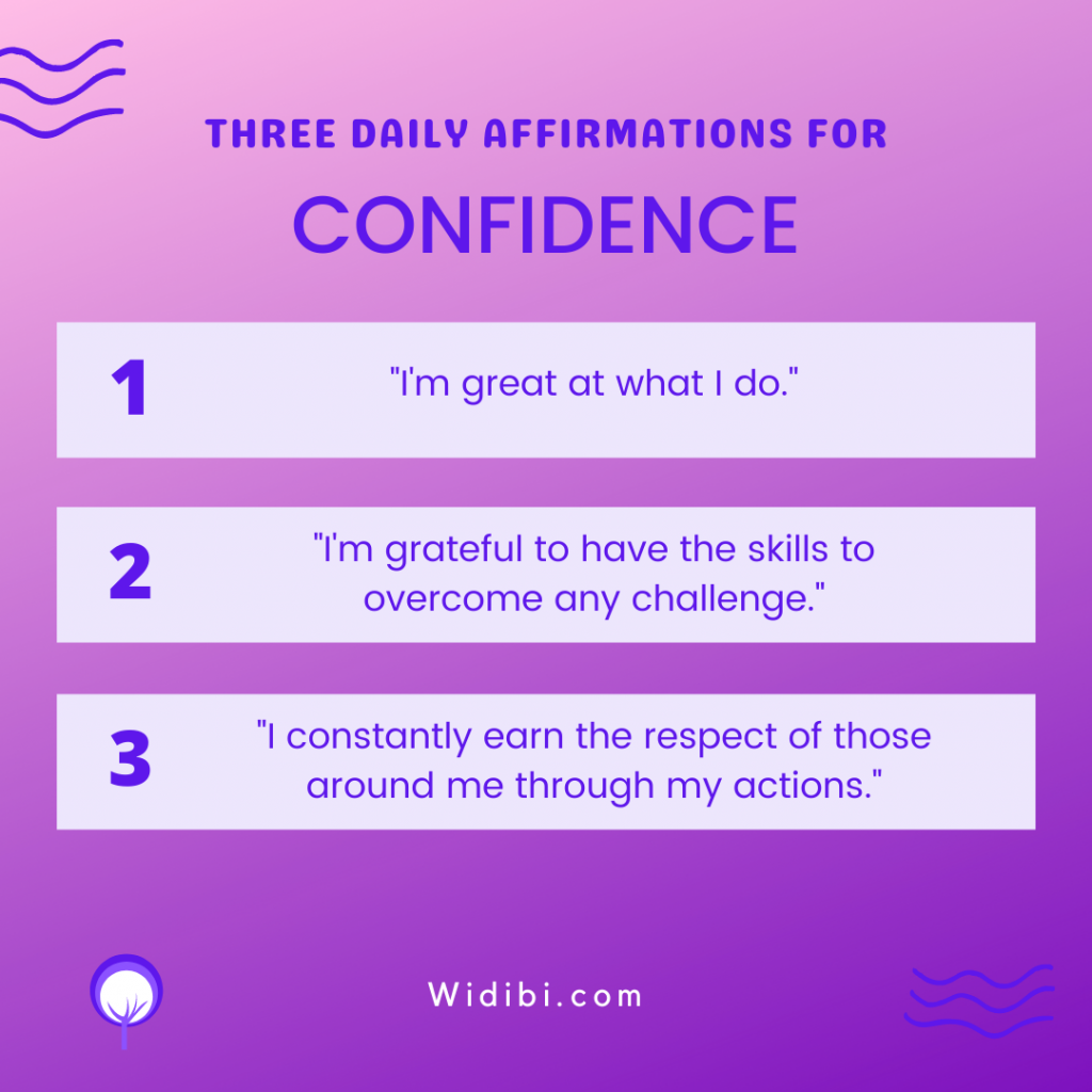 Daily Affirmations for Confidence