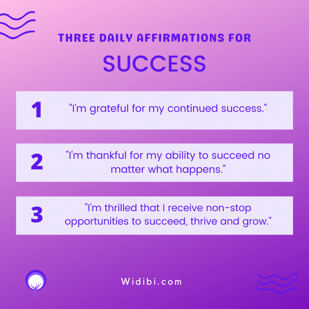Daily Affirmations for Success