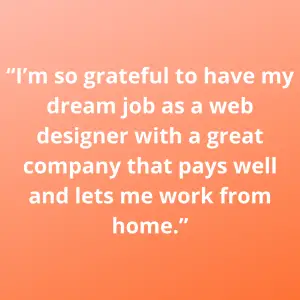 Dream Job Affirmation