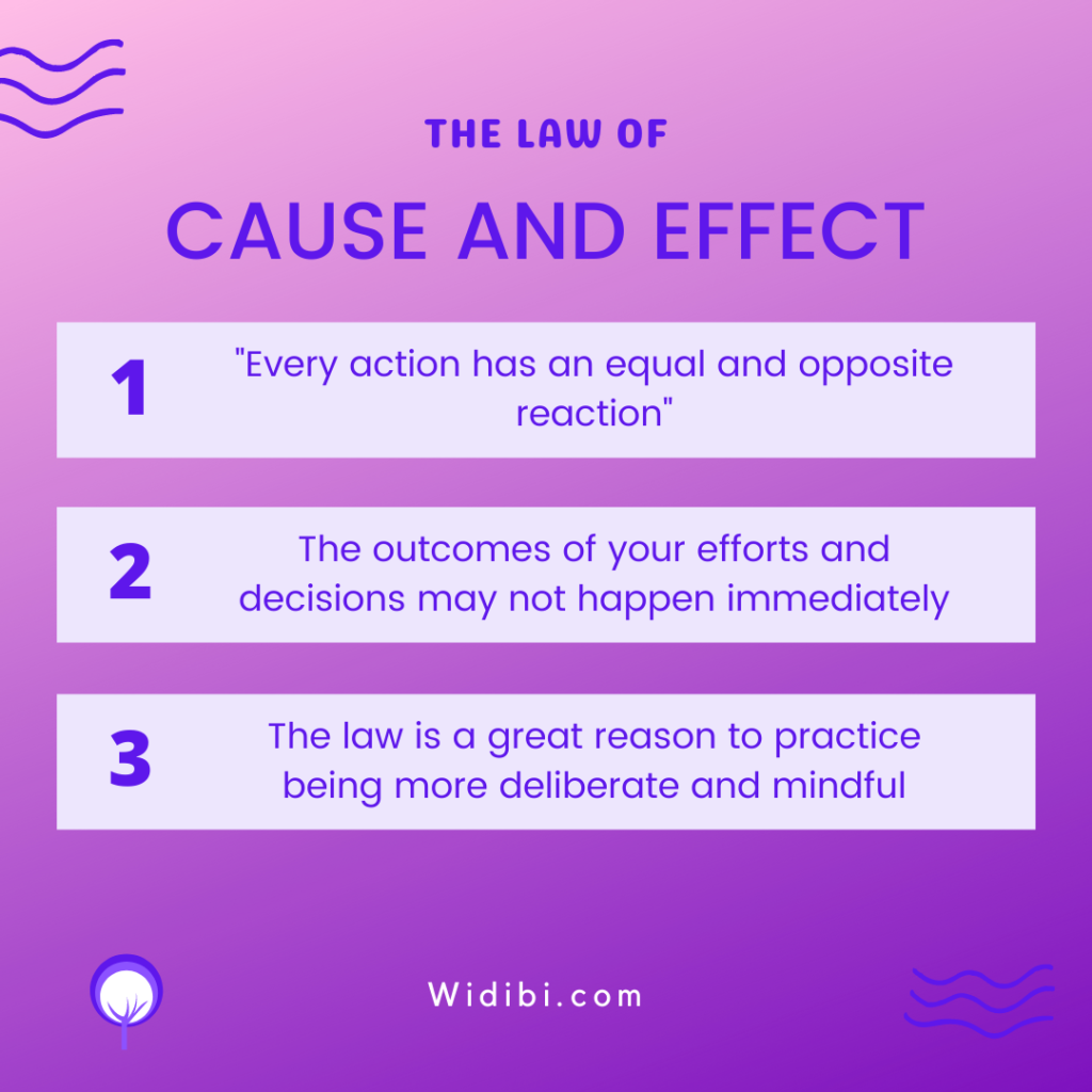 The Law of Cause and Effect