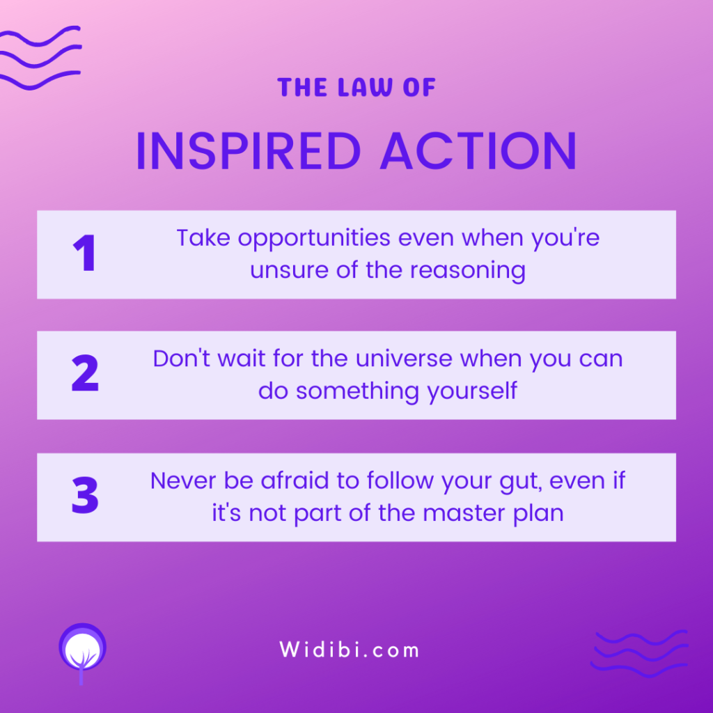 The Law of Inspired Action