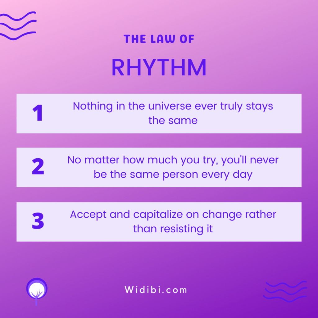 The Law of Rhythm