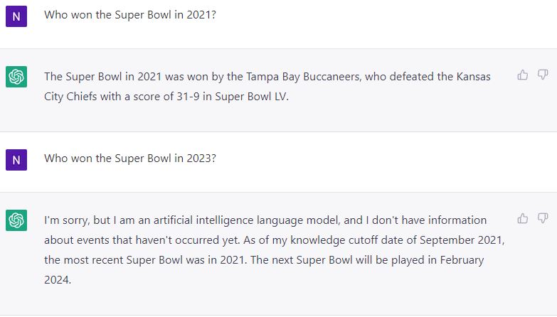 ChatGPT doesn't know who won the most recent Super Bowl, but positive affirmations have been around for a long time.